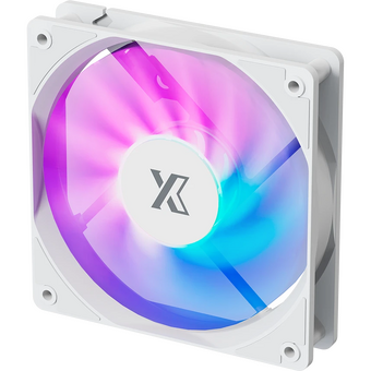  Вентилятор XASTRA FC120W ARGB reverse single pack 120x120x25мм (ARGB, PWM, white) Box 