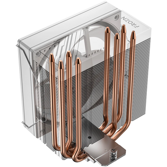  Кулер ID-COOLING Frozn A410 SE White LGA1700/1200/115X/AM5/AM4 (TDP 180W, PWM, 4 тепл.трубки прямого контакта, Fan 120mm, белый) RET 