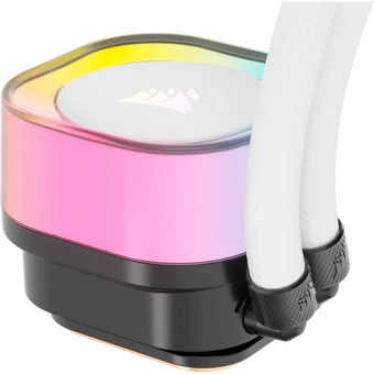  СВО Corsair iCUE Link H150i RGB (CW-9061006-WW) (360mm, White, Fans 3x120mm, 63.1CFM, 37dBA, 2400RPM) 