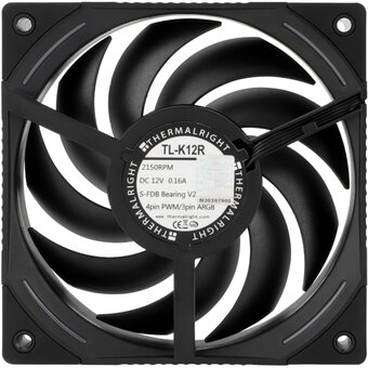  Вентилятор Thermalright TL-K12R / Reverse / ARGB / 120mm PWM / TRTLK12R 