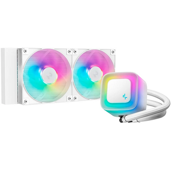  СВО DeepCool LE240 WH V2 (R-LE240-WHAMMN-G-2), 4-pin, белый, Ret 