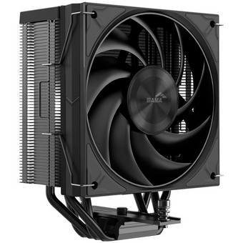  Кулер SAMA A40 (A40-BKWNNXOX-G) (240W, 4-pin PWM, 152mm, 4x6mm, 1x120mm, 78CFM, 29dBA, 2200RPM, S 1851/1700/1200/115X, AM5) 