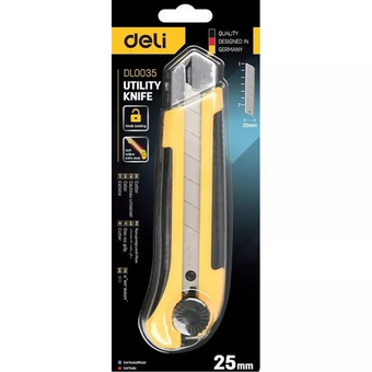  Технический нож Deli DL0035 25мм 