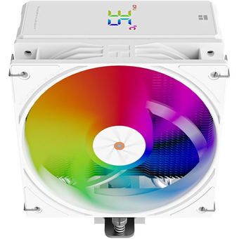  Кулер Thermalright Assassin X 120 R Digital ARGB White LGA115X/1200/1700/1851/AM4/AM5 (120mm ARGB PWM Fan, 4 тепл. трубки 6мм) / TRAX120RDAW 