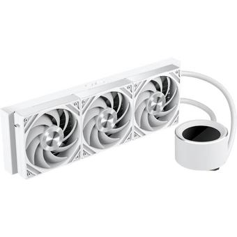  СВО SAMA Q60 (Q60-WHWANNO3-G) White (360mm, LED temp., ARGB/ Fans 3x120mm, 86CFM, 30dBA, 2600RPM) 