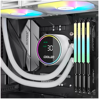  СВО Coolleo Ice Fairy DIG 240 Lite WH (DIG-240-Lite-WH) 