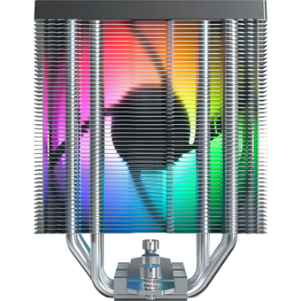  Кулер Montech NX400 ARGB (NX400ARGBBK) Soc-AM5/AM4/1200/1700/1851 черный 4-pin 34.17dB Al+Cu 220W Ret 
