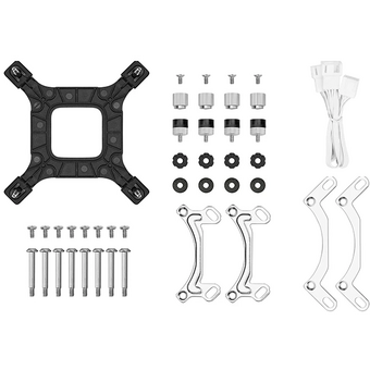  СВО DeepCool LE240 WH V2 (R-LE240-WHAMMN-G-2), 4-pin, белый, Ret 