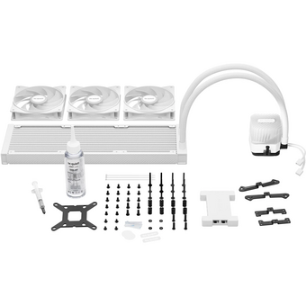  СВО be quiet! Light Loop 360mm white (BW023) (250W, ARGB/ Fans 3x120mm, 61.8CFM, 36.8dBA, 2100RPM) 
