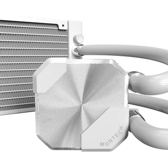  СВО Montech HyperFlow Silent 360 (HS360WH) Soc-AM5/AM4/1200/1700/1851 белый 4-pin 24.8dB Al 360W Ret 