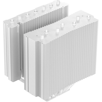  Кулер DEEPCOOL Assassin VC Elite WH LGA20XX/1851/1700/1200/115X/AM5/AM4 (TDP 300W, PWM, Dual Fan 140mm + 120mm, Dual Heatsink, 7 Heatpipe) 
