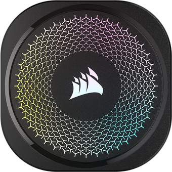  СВО Corsair Nautilus 240 ARGB (CW-9060092-WW) (240mm, Black, Fans 2x120mm, 74.37CFM, 34dBA, 2100RPM) 