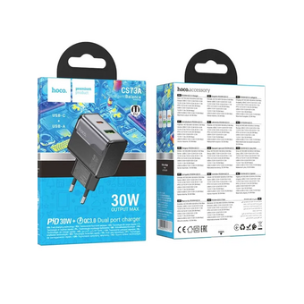  СЗУ HOCO CS73A Star Speed PD30W+QC3.0 черный 