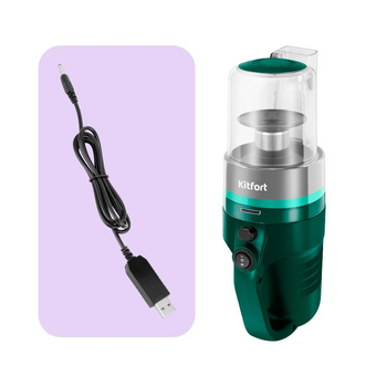  Пылесос Kitfort КТ-5364 зеленый/черный 