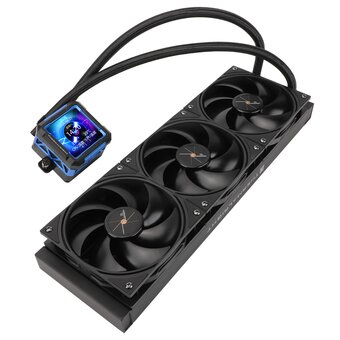  СВО Thermalright Frozen Warframe Pro 360 Black (F-WFRAME-360-PRO-BL) (360mm, / Fans 3x120mm, 70.84C) 