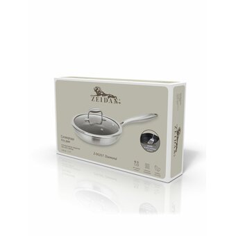  Сковорода с крышкой Zeidan Z-90267 Diamond 