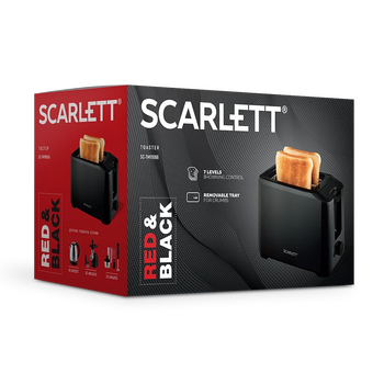  Тостер Scarlett SC-TM11066 черный 