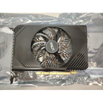  УЦ Видеокарта PALIT Nvidia GeForce RTX 3050 6 Гб (NE63050018JE-1072F) GDDR6 (плохая упаковка, восстановление контактных проводников, пропайка SMD/BGA) 