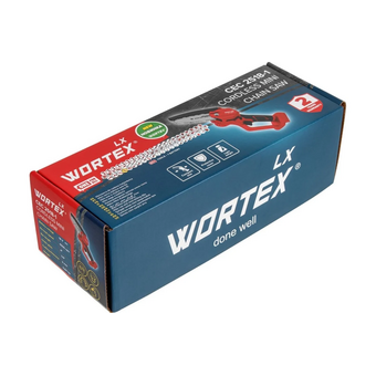  Цепная мини-пила WORTEX LX CEC 2518-1 ALL1 Solo (1329492) без АКБ и ЗУ 