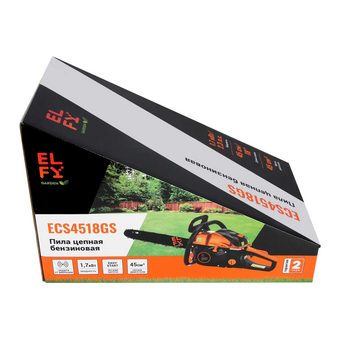  Бензопила Elfy ECS4518GS оранжевый 