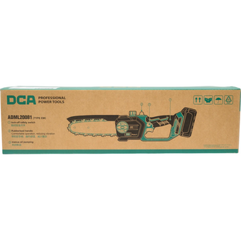  Аккумуляторная цепная пила DCA ADML20081 (Type EM) 