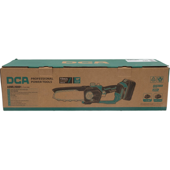  Аккумуляторная цепная пила DCA ADML20081 (Type DM) 