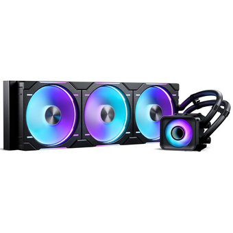 СВО Phanteks Glacier One 420D30 X2 (PH-GO420D30_DBK02) / Black / 3x140mm D30 PWM ARGB Fans 