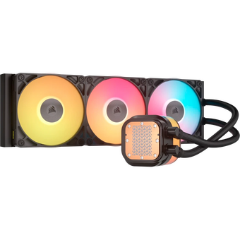  СВО Corsair iCUE Link Titan 360 RX LCD (CW-9061023-WW) (360mm, Black, RGB/ Fans 3x120mm, 73.5CFM, 36dBA) 