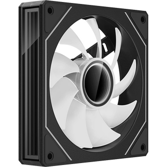  Вентилятор XASTRA FM120B ARGB single pack 120x120x25мм (Infinity lighting effect, ARGB, PWM, black) Box 