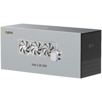  Вентилятор Ocypus Iota L36 WH ARGB (Iota-L36-WH3ANWNN00X-GL) White 300W/ All Intel/ AMD AM*/ Digital display / Screws 