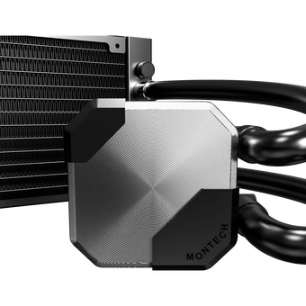  СВО Montech HyperFlow Silent 360 (HS360BK) Soc-AM5/AM4/1200/1700/1851 черный 4-pin 24.8dB Al 360W Ret 