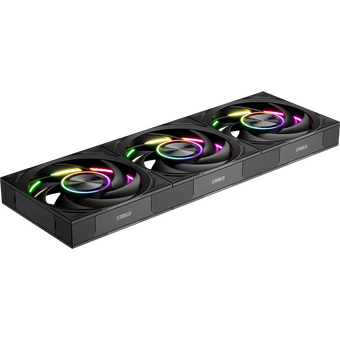  СВО PcCooler DT360 ARGB Display BK (300W, 360mm, LED temp., Black, Fans 3x120mm, 83.83CFM, 3000RPM/ Pump height) 