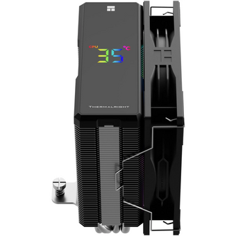  Кулер Thermalright Assassin X 120 R Digital ARGB Black LGA115X/1200/1700/1851/AM4/AM5 (120mm ARGB PWM Fan, 4 тепл. трубки 6мм) / TRAX120RDAB 