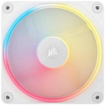  Кулер Corsair iCUE Link LX120-R RGB Reverse (CO-9051054-WW) (120x120x25mm, 4-pin PWM, 66.7CFM, 37.7dBA, 2400RPM, White, 3pcs) 