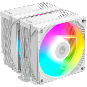  Кулер ID-COOLING Frozn A620 Pro SE ARGB Snow LGA1851/1700/1200/115X/AM5/AM4 (TDP 260W, PWM, белый, 6 тепл.трубок + медная база, Dual ARGB Fan) 