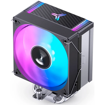  Кулер JONSBO CR-1000 Max Color Black LGA1851/1700/1200/115X/AM5/AM4 (TDP 230W, PWM, 120mm Dynamic Multi-Color LED Fan, 6 тепловые трубки, 4-pin) 