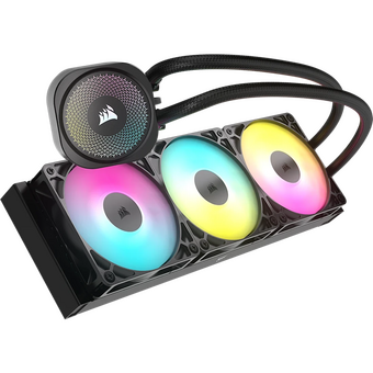  СВО Corsair Nautilus 360 ARGB (CW-9060093-WW) (360mm, Black, Fans 3x120mm, 72.8CFM, 36dBA, 1700RPM) 