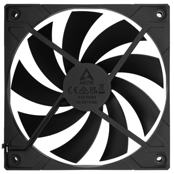 Вентилятор ARCTIC F12 PWM Black - retail (ACFAN00145A)   Вентилятор ARCTIC F12 PWM Black - retail (ACFAN00145A)