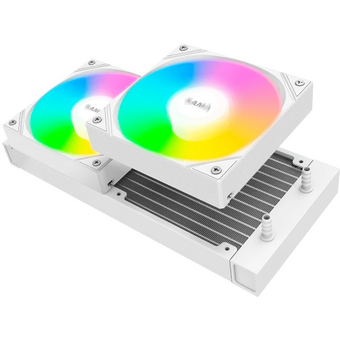  СВО SAMA L40 (L40-WHWAYXO2-G) White (240mm, ARGB/ Fans 2x120mm, 82.79CFM, 29dBA, 2000RPM/ Pump heigh) 