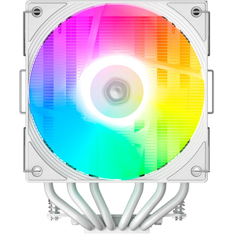  Кулер ID-COOLING Frozn A620 Pro SE ARGB Snow LGA1851/1700/1200/115X/AM5/AM4 (TDP 260W, PWM, белый, 6 тепл.трубок + медная база, Dual ARGB Fan) 