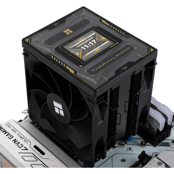  Кулер Thermalright Burst Assassin 120 Vision Black LGA115X/1200/1700/1851 (2x120mm PWM Fan, медное основание, 6 тепл. трубок 6мм) / TRBA120VB 