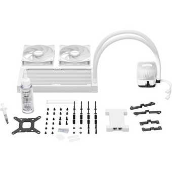  СВО be quiet! Light Loop 240mm white (BW021) (250W, ARGB/ Fans 2x120mm, 61.8CFM, 34.9dBA, 2100RPM) 