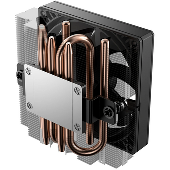  Кулер ID-COOLING IS-53-XT Black LGA1851/1700/1200/115X/AM5/AM4 низкопрофильный высота 53mm (TDP 95W, PWM, 4 тепл.трубок + медная база) 