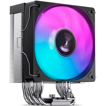  Кулер JONSBO CR-1000 Max Color Black LGA1851/1700/1200/115X/AM5/AM4 (TDP 230W, PWM, 120mm Dynamic Multi-Color LED Fan, 6 тепловые трубки, 4-pin) 
