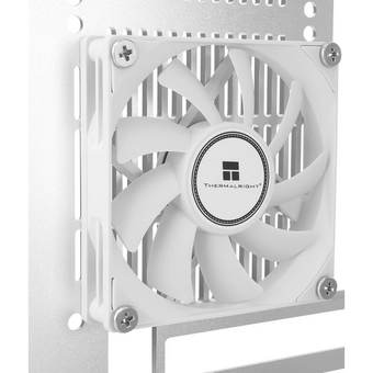  Вентилятор Thermalright TL-8015W (80x80x15mm, 4-pin PWM, 28.4CFM, 23.3dBA, 2200RPM, White) 