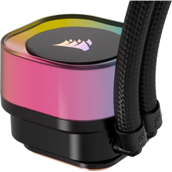  СВО Corsair iCUE Link H150i RGB (CW-9061003-WW) (360mm, Black, Fans 3x120mm, 63.1CFM, 37dBA, 2400RPM) 