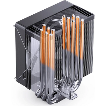  Кулер JONSBO CR-1000 Max Color Black LGA1851/1700/1200/115X/AM5/AM4 (TDP 230W, PWM, 120mm Dynamic Multi-Color LED Fan, 6 тепловые трубки, 4-pin) 