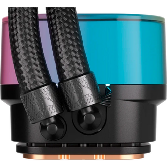  СВО Corsair iCUE Link H150i RGB (CW-9061003-WW) (360mm, Black, Fans 3x120mm, 63.1CFM, 37dBA, 2400RPM) 