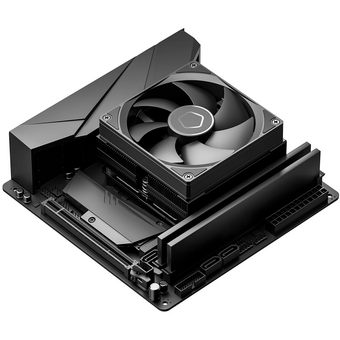  Кулер ID-COOLING IS-53-XT Black LGA1851/1700/1200/115X/AM5/AM4 низкопрофильный высота 53mm (TDP 95W, PWM, 4 тепл.трубок + медная база) 