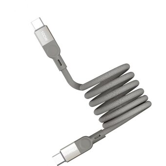  Кабель Momax Mag.Link DC36L USB-C/USB-C 2м Titanium 